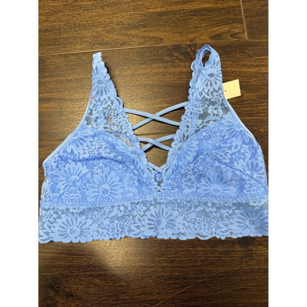 Victoria's Secret PINK‎ Lace Lattice-Front Bralette